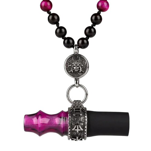 Japona Hookah Personal Mouthtip - Samurai Beads - Purple