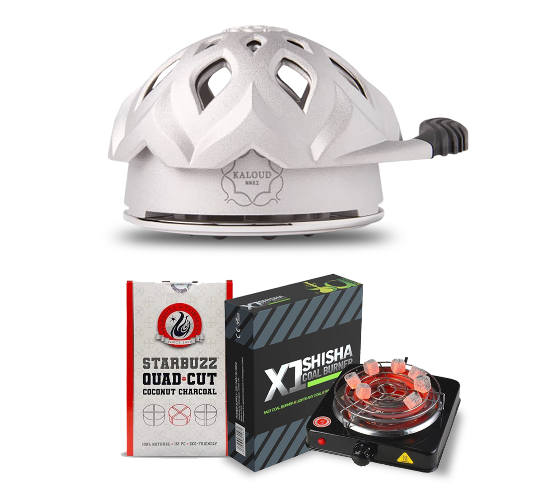 Kaloud 1+3 HMD + Quad Cut Coal + X1 Burner