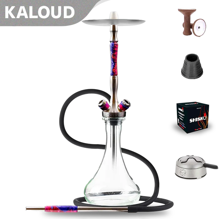 Narguilé Union Hookah Fibonacci - Hybride Rose Violet