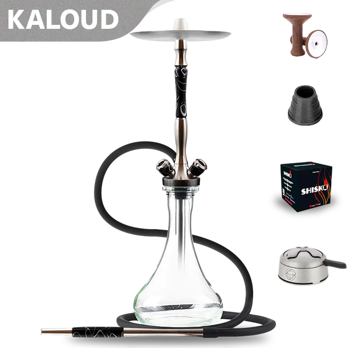 Union Hookah Fibonacci Hookah - Black Acrylic