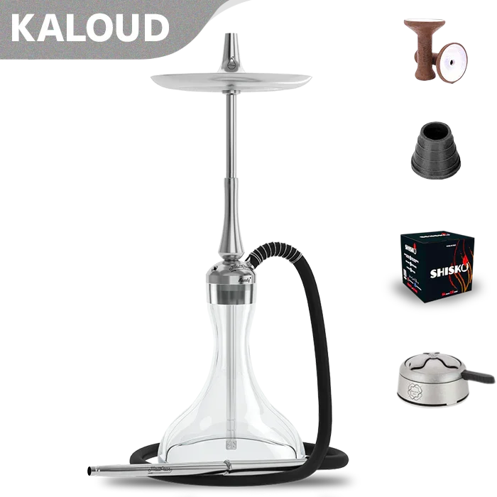 MattPear Ready S Pro ART Hookah With Threaded Base (Clear)