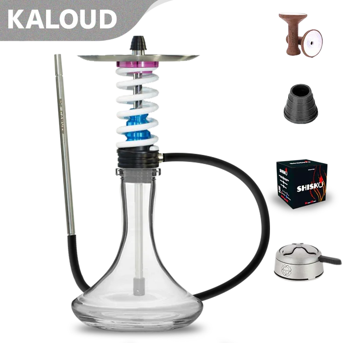 Shi Carver Static Easy Hookah - Gulf