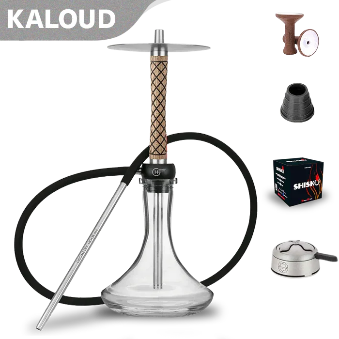 Geometry Hookah Little Bro - Rhombus Natural