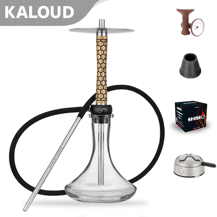 Geometry Hookah Little Bro - Honeycomb Natural