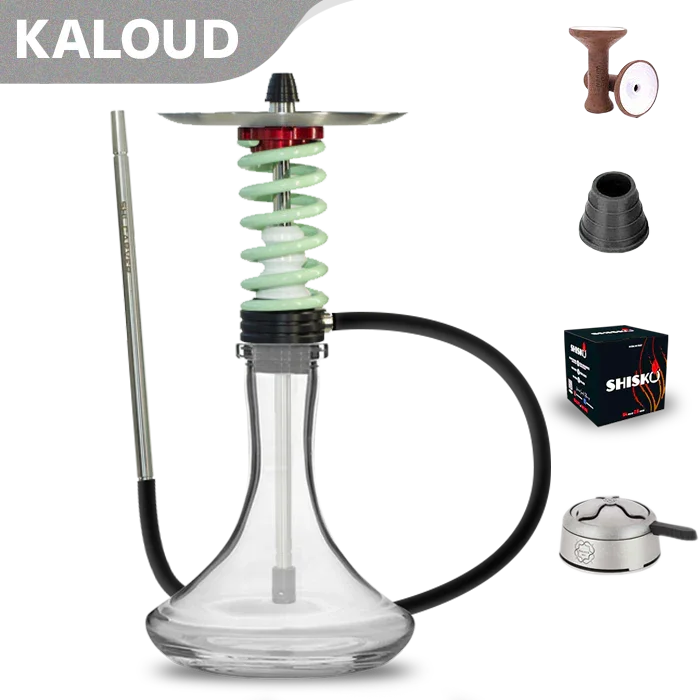 Shi Carver Static Easy Hookah - Pepper Mint