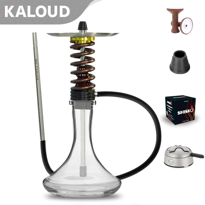 Shi Carver Static Easy Hookah - Snickers