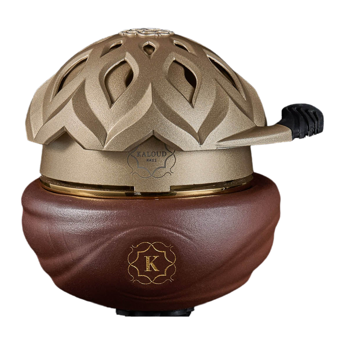 Kaloud Samsaris Kore Qi Red Clay Hookah Bowl with Kaloud Lotus I+3