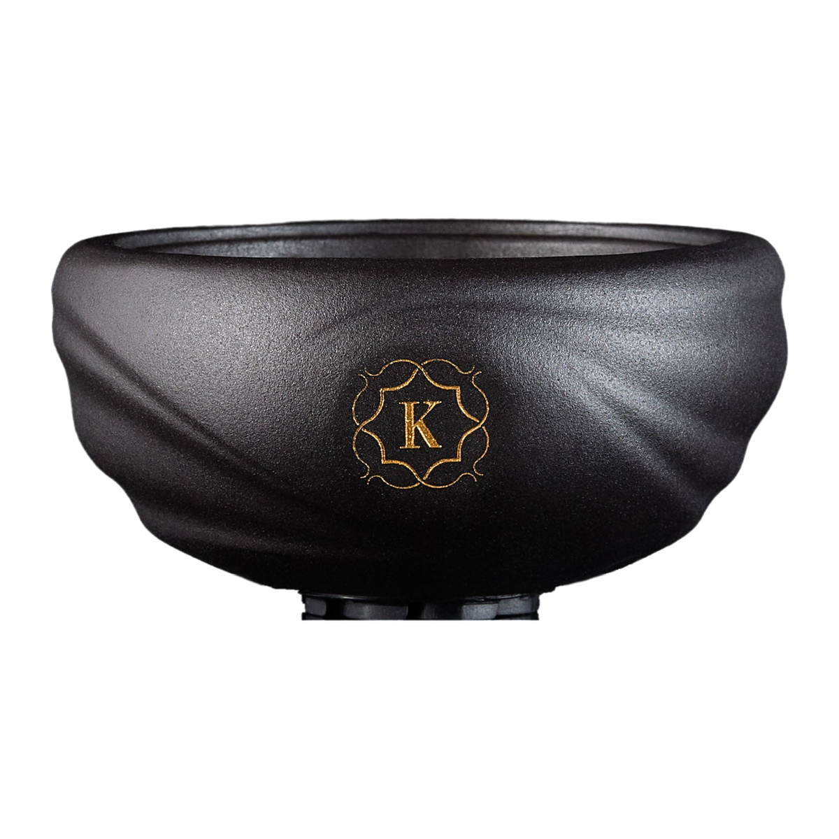 Kaloud Samsaris Kore Dao Black Clay Hookah Bowl - Short 15g