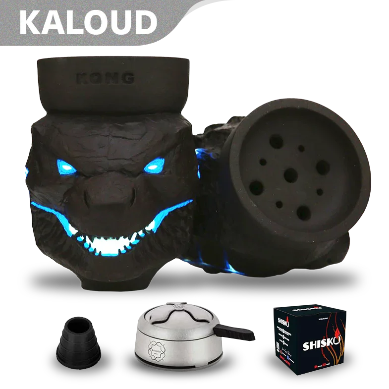 Kong Killer Shisha Bowl - Godzilla Blow Off (Glow In The Dark)