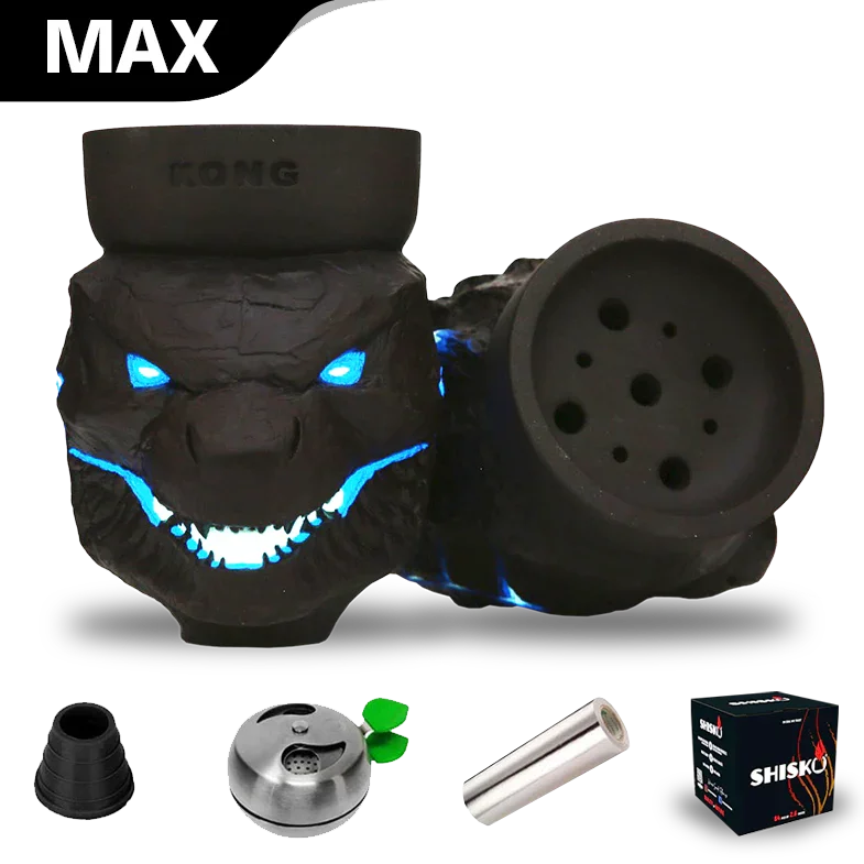 Kong Killer Shisha Bowl - Godzilla Blow Off (Glow In The Dark)