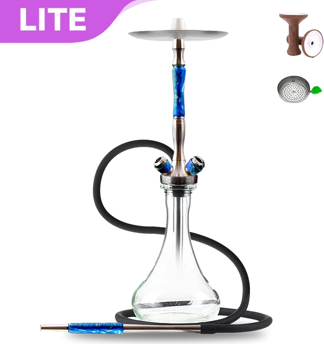 Union Hookah Fibonacci Hookah - Hybrid Blue