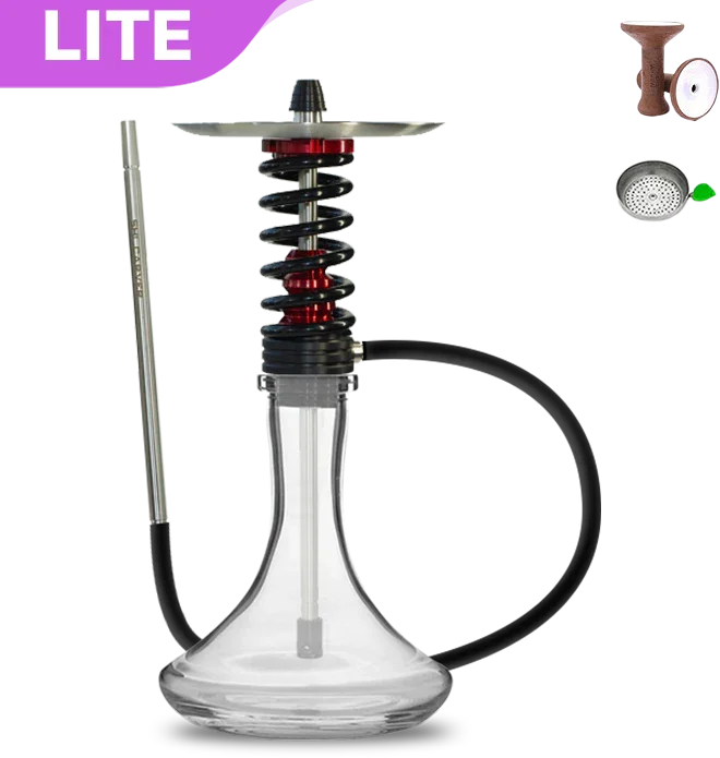 Shi Carver Static Easy Hookah - Black Cherry