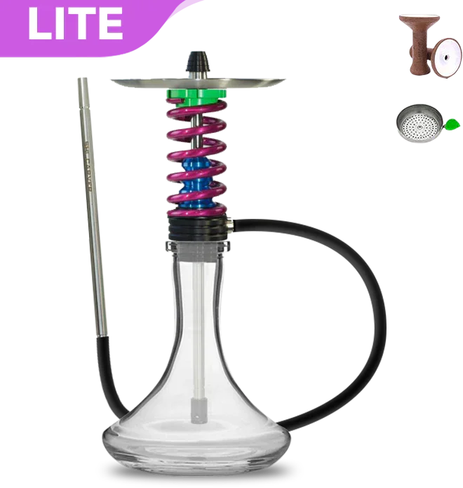 Shi Carver Static Easy Hookah - Chameleon