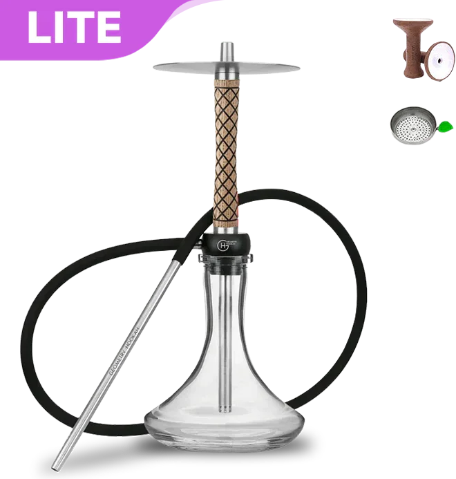 Geometry Hookah Little Bro - Rhombus Natural