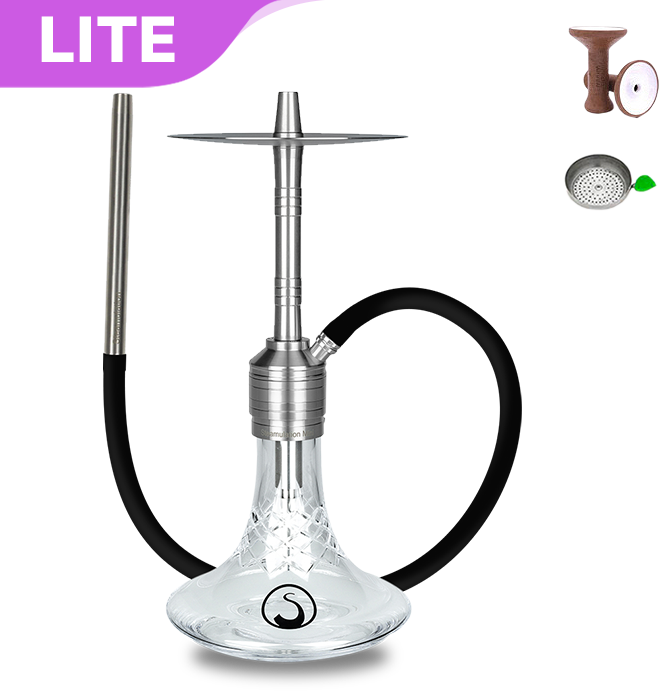 Steamulation Mini Gen. II Hookah - Crystal