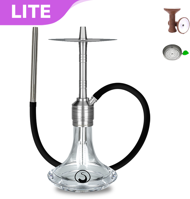 Steamulation Mini Gen. II Hookah - Clear