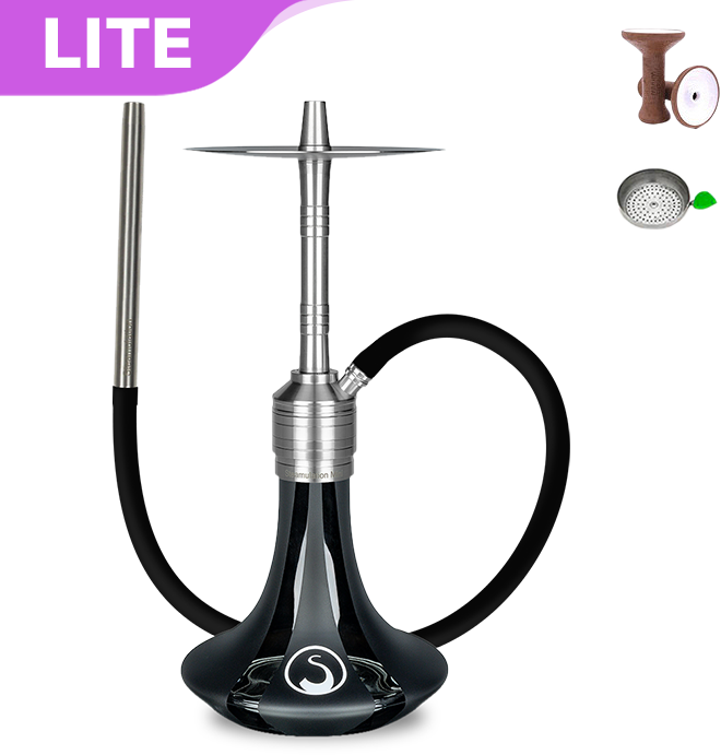 Steamulation Mini Gen. II Hookah - Black Matt