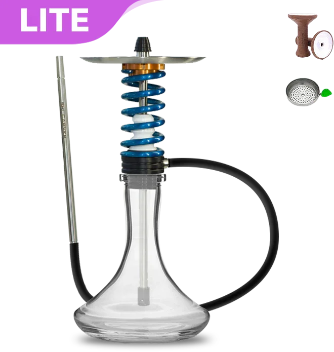 Shi Carver Static Easy Hookah - Milky Way