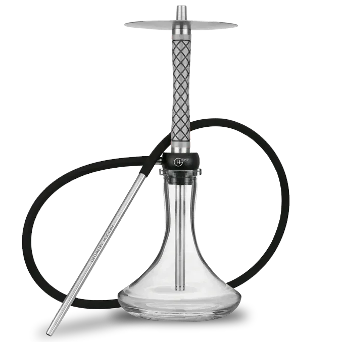 Geometry Hookah Little Bro - Rhombus Grey