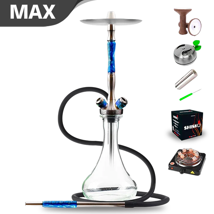 Union Hookah Fibonacci Hookah - Hybrid Blue