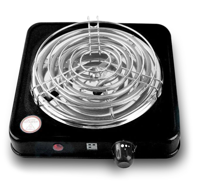 MG Shisha Charcoal Burner 1500W - Black