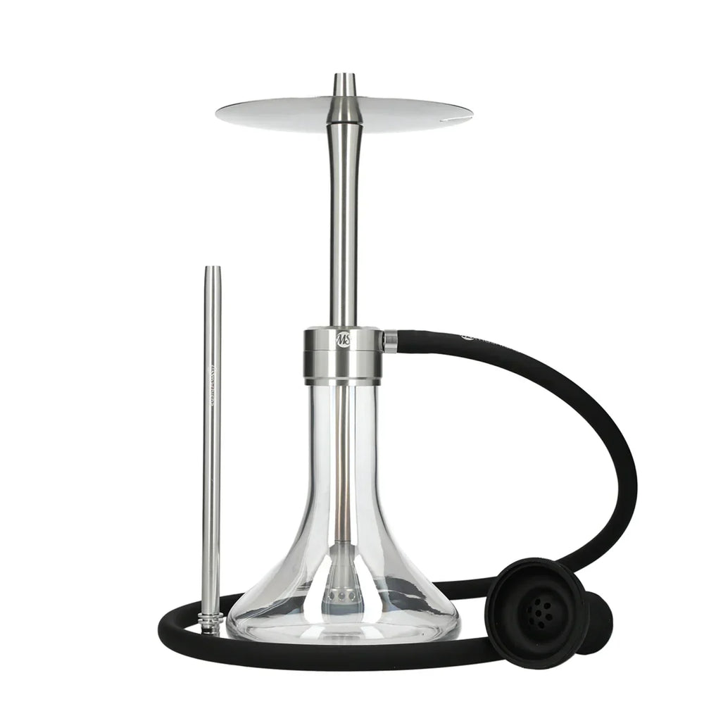 MS Magma Fury Hookah - Silver
