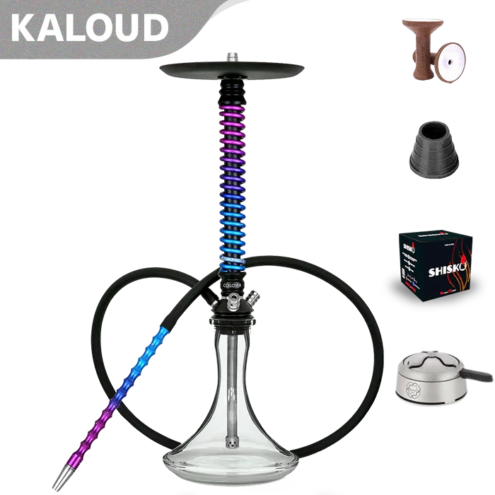 Mamay Customs Coilover Hookah - Black Space