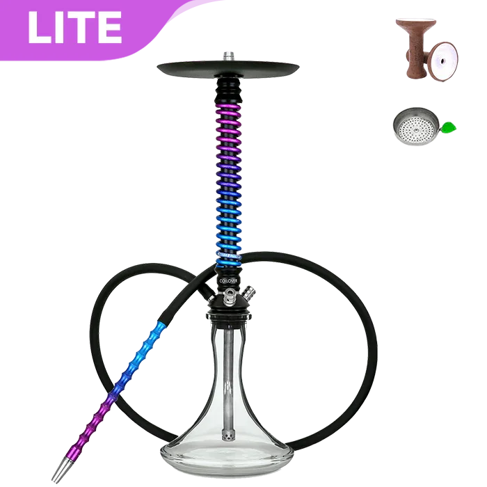 Mamay Customs Coilover Hookah - Black Space - shishagear