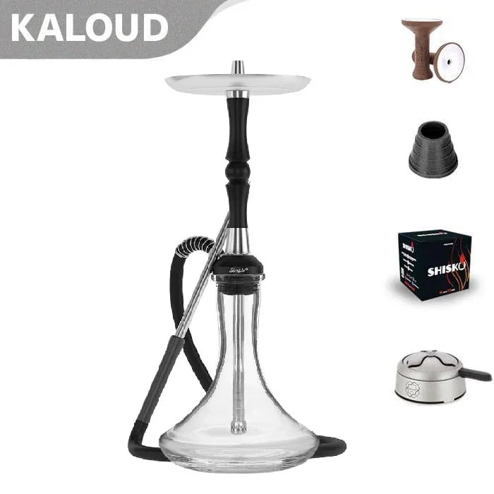 MattPear Simple S Pro Ball Hookah - Black