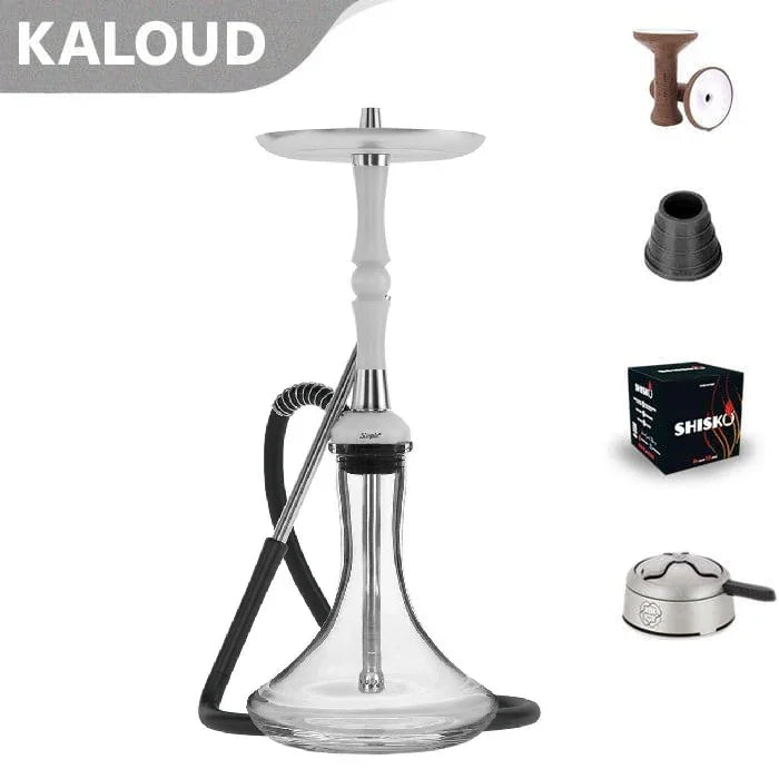MattPear Simple S Pro Ball Hookah - White