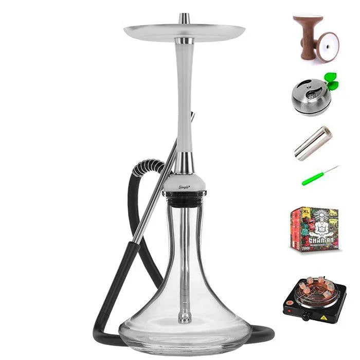 MattPear Simple S Pro Slim Hookah - White