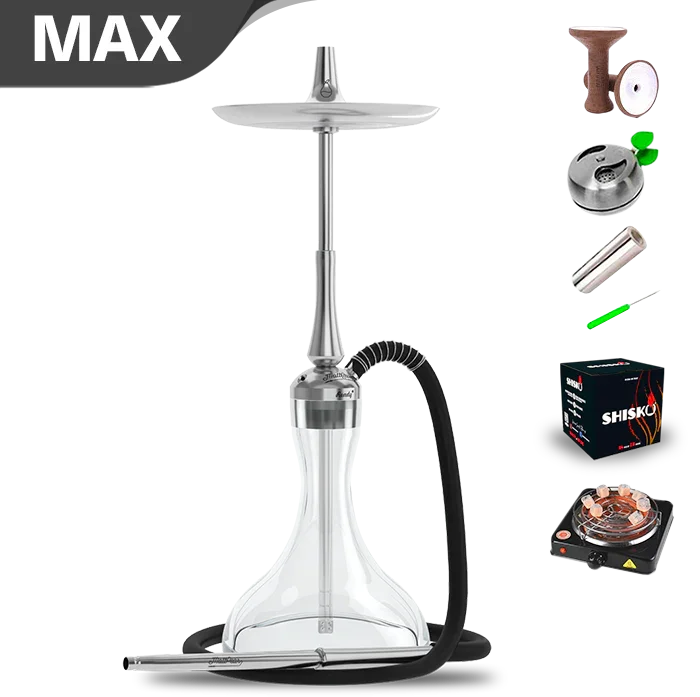 MattPear Ready (with Molasses catcher) With Threaded Base (Clear)
