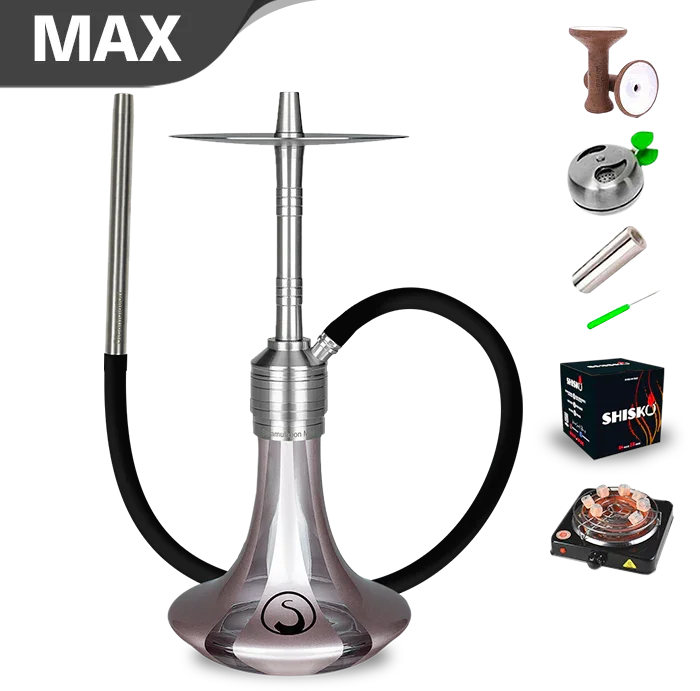 Steamulation Mini Gen. II Hookah - Rose Metalic