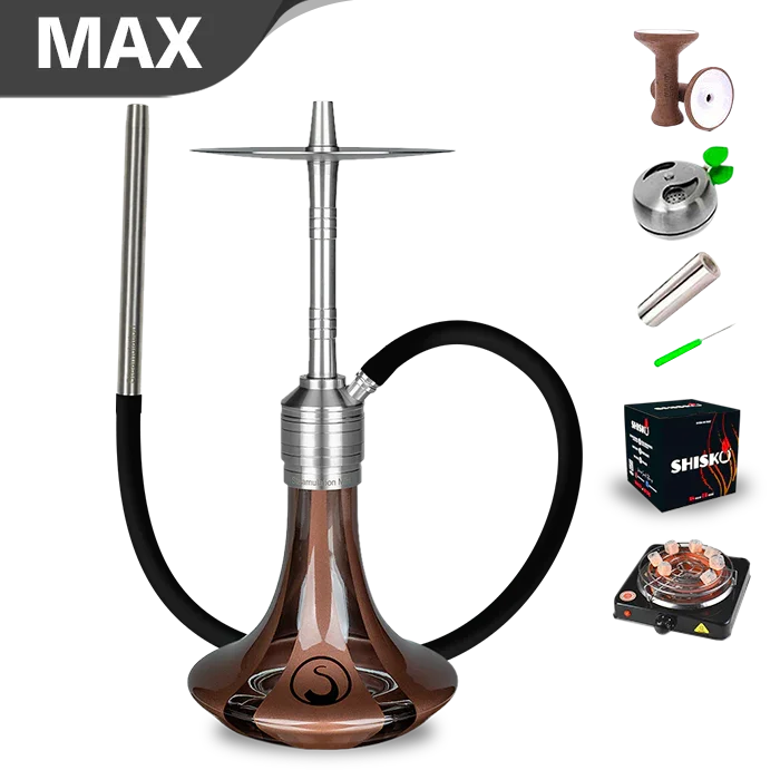 Steamulation Mini Gen. II Hookah - Copper Metalic