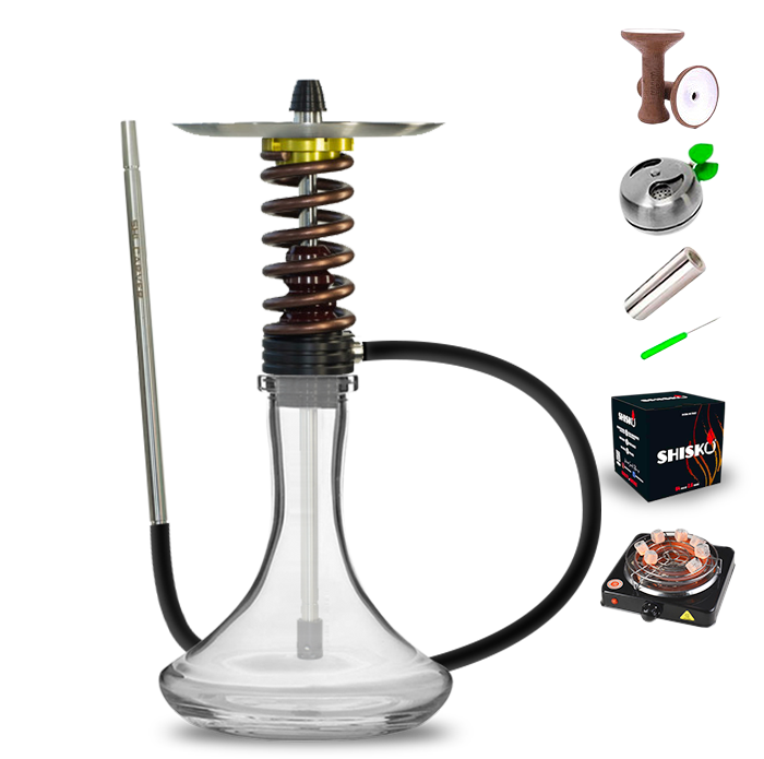 Shi Carver Static Easy Hookah - Snickers