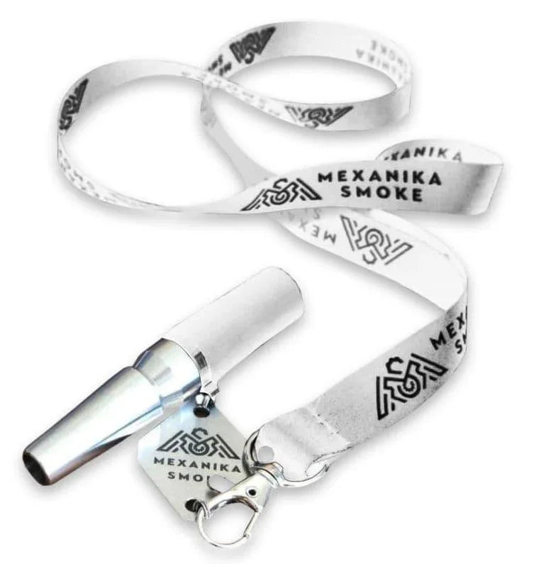 Mexanika Smoke MS Mouthpiece Lanyard - White
