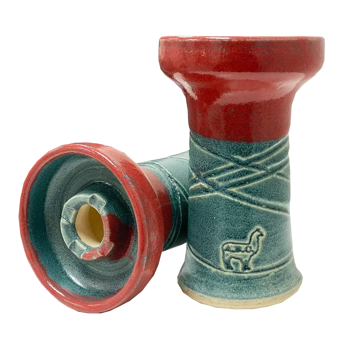 Bol à chicha Alpaca Mini Rook - Bleu Jean