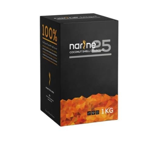 Narine 25mm Natural Coconut Charcoal