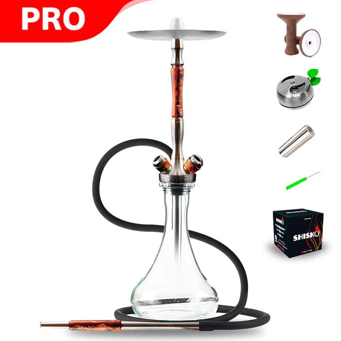Union Hookah Fibonacci Hookah - Hybrid Orange Amber