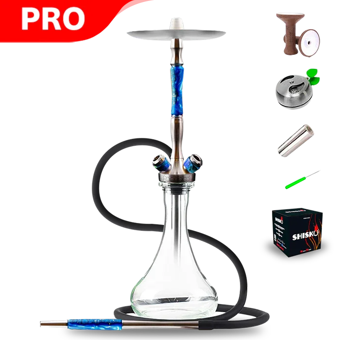 Union Hookah Fibonacci Hookah - Hybrid Blue