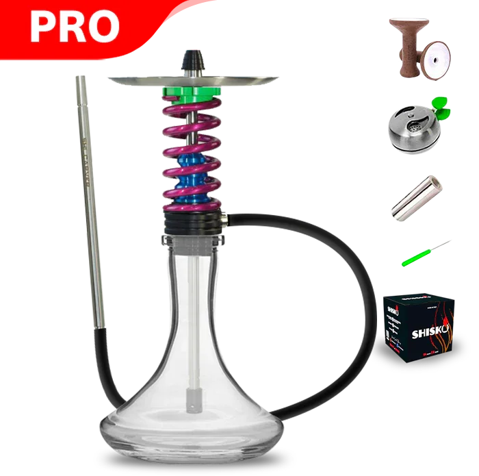 Shi Carver Static Easy Hookah - Chameleon