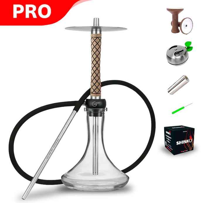 Geometry Hookah Little Bro - Rhombus Natural