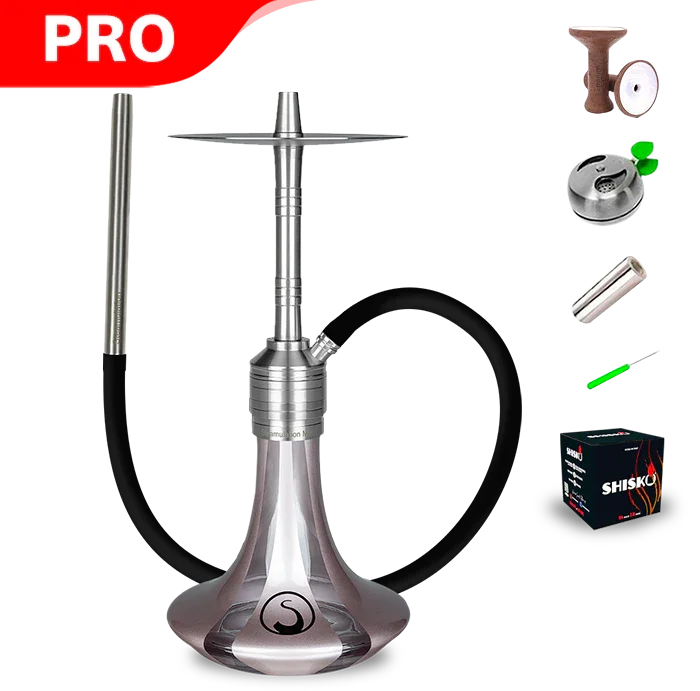 Steamulation Mini Gen. II Hookah - Rose Metalic