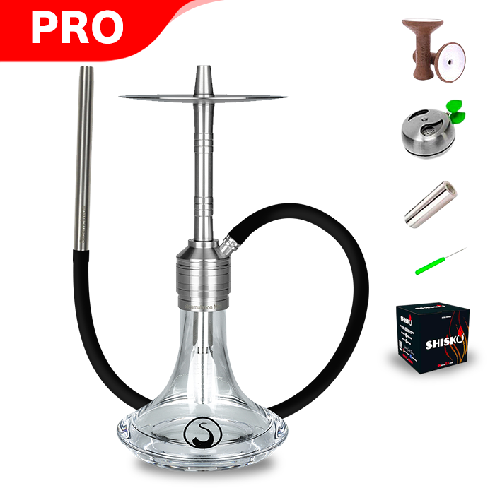 Steamulation Mini Gen. II Hookah - Clear