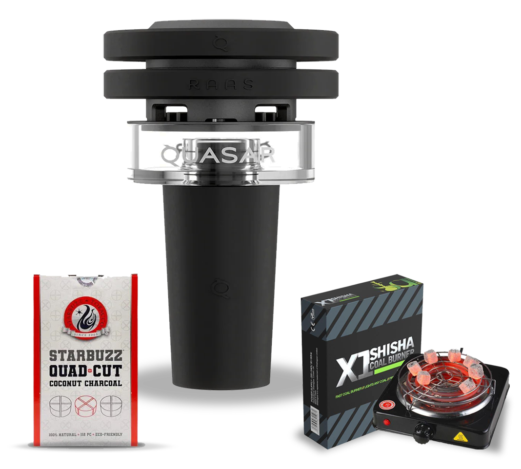 Quasar Petit + Quad Cut Coal + X1 Burner