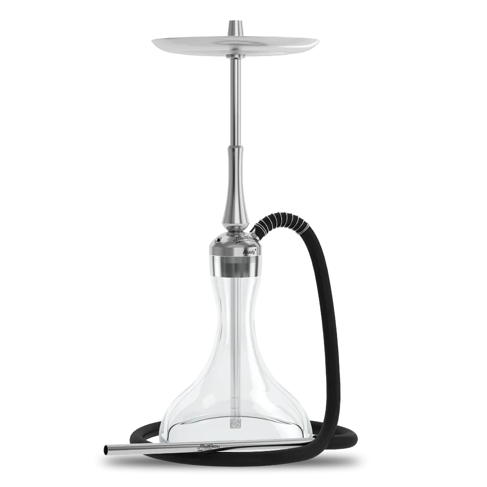 MattPear Ready S Lite ART Hookah With Threaded Base (Clear)
