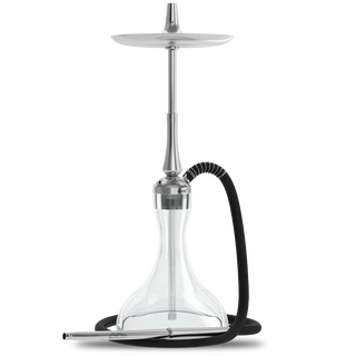 MattPear Ready (with Molasses catcher) With Threaded Base (Clear) - Shisha Only