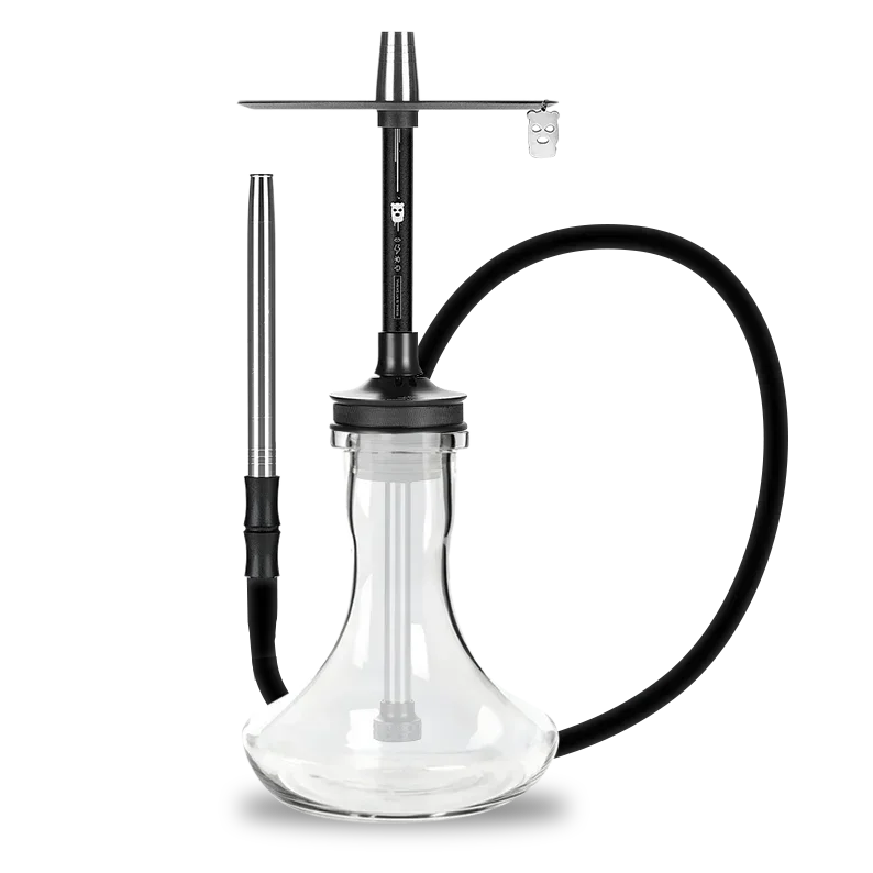 Alpha Misha Rebel Hookah - Jet Black