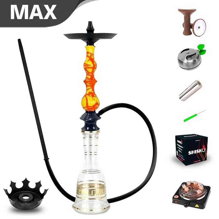 Regal Hookah Queen 配 Boho 底座 - 环氧树脂喷火龙款