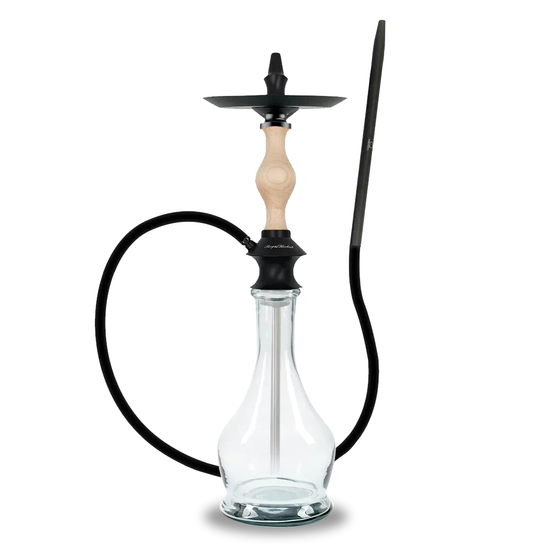 Regal Joker Clear Wood Hookah